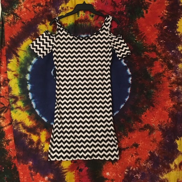 Cut Shoulder Dress