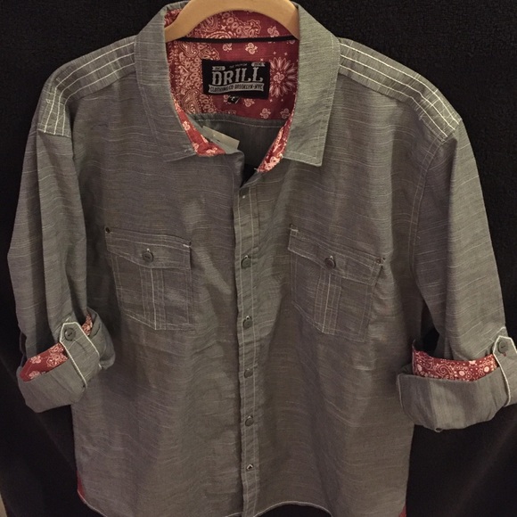 Drill Clothing Company Men's Dress Shirt