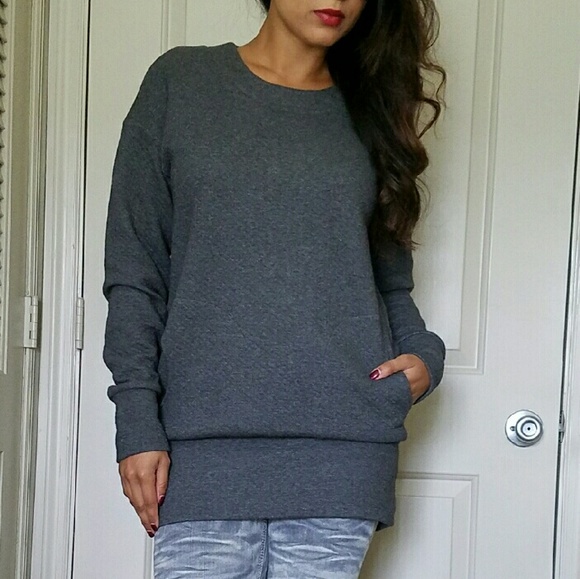 Lacoste Cotton Grey Sweater