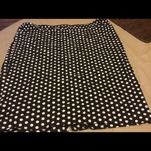 Loft Polka Dot Skirt