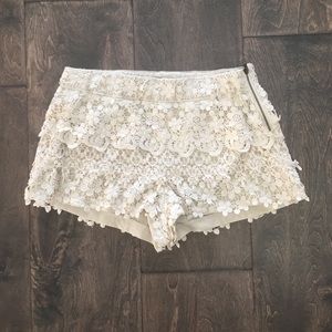 Zara Lace Shorts