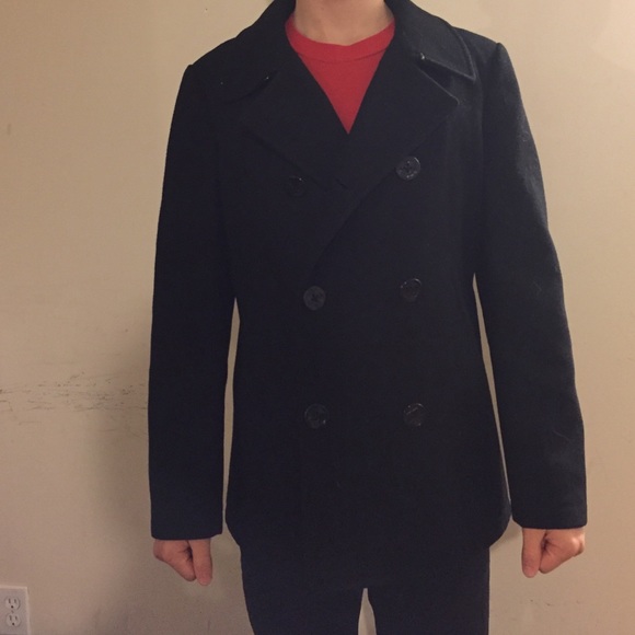 Men's Medium J. Crew Pea Coat