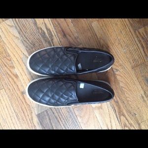 Mossimo brand black slip ons