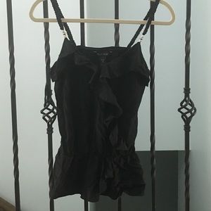 White House Black Market Silk Top XS