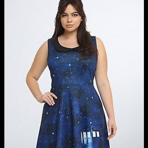 BBC Doctor Who Tardis dress. Worn once. Size 18
