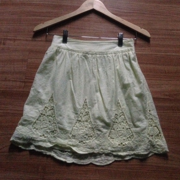 Yellow Sunday Skirt - Picture 1 of 2