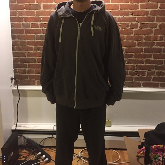 North Face sweatshirt