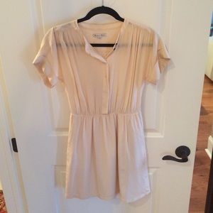 Madewell Broadway and Broome silk dress.