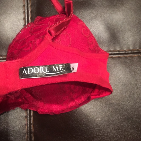 Adore Me sexy lace red bra! - Picture 2 of 2