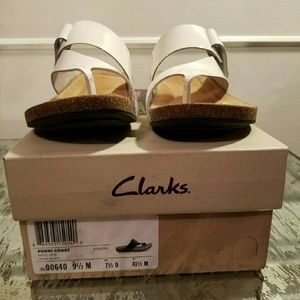 clarks women's perri coast wedge sandal