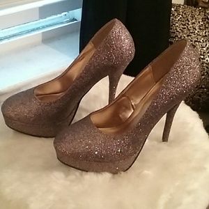 Multi Colored Glitter Stilettos