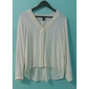 White/Cream Long Sleeve Shirt