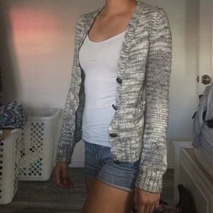 Gray Cardigan