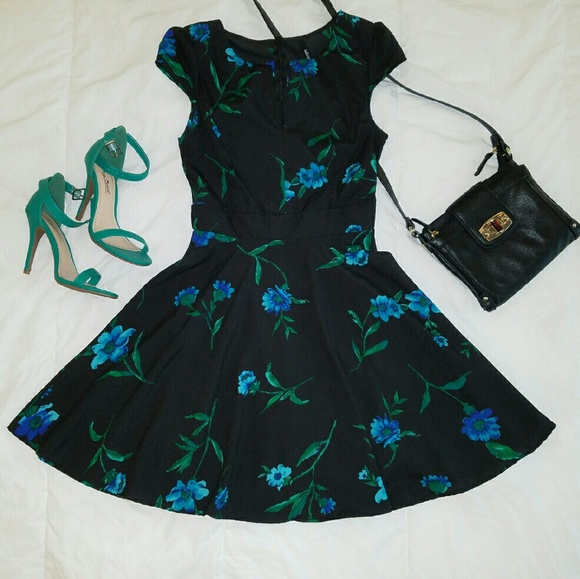 Lulus Floral Print Dress