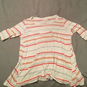Anthropologie wide swing t