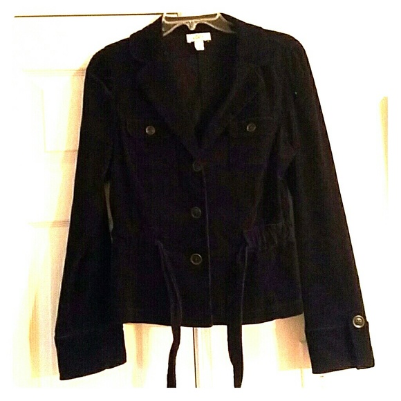 Loft Corduroy Navy Blue Jacket