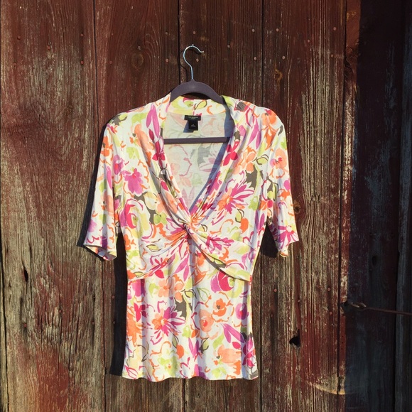Ann Taylor twist front top, Size M