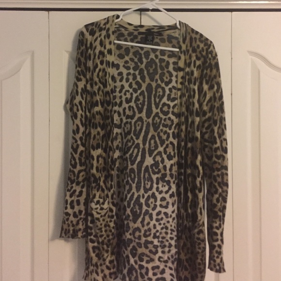Leopard cardigan