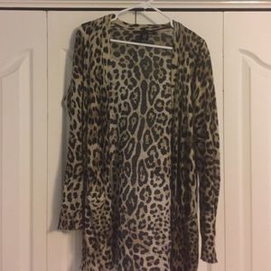 Leopard cardigan