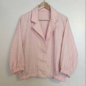 American Apparel Houndstooth Blazer