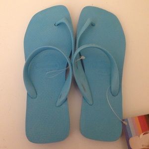 Havaianas Light Blue Flash Way Flip Flop Slippers