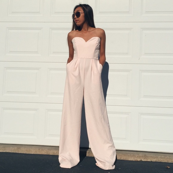 Blush pink jumpsuit