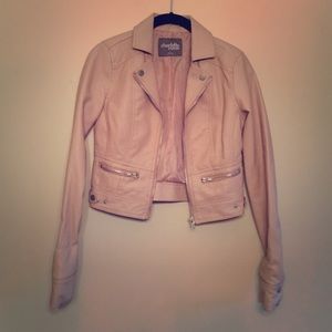 Charlotte Russe Faux Leather Jacket Size Small