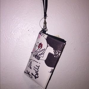 wallet!! wristlet!! french theme!!