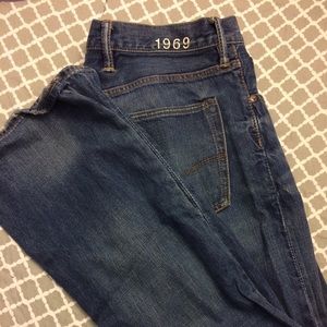 GAP men's 1969 jeans, excellent new condition