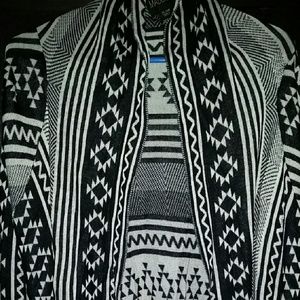 Tribal oversized sweater
