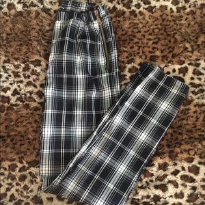 brandy melville plaid pants