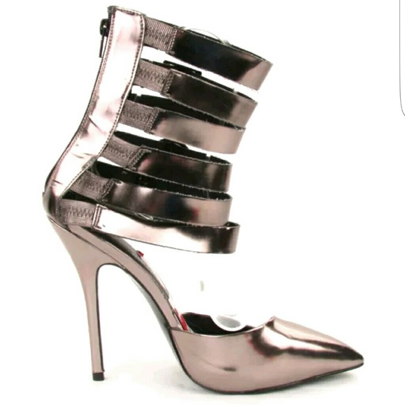 Keyshia Cole by Steve Madden Damas Pewter Gladiato