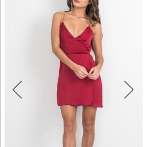 Red Slip Dress