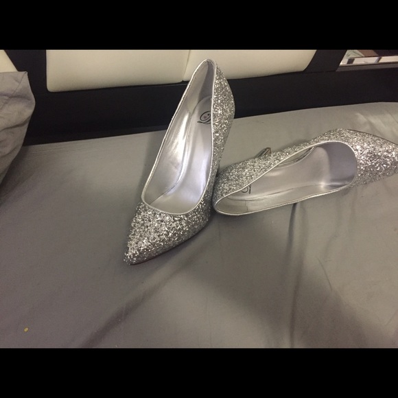 Glitter heels