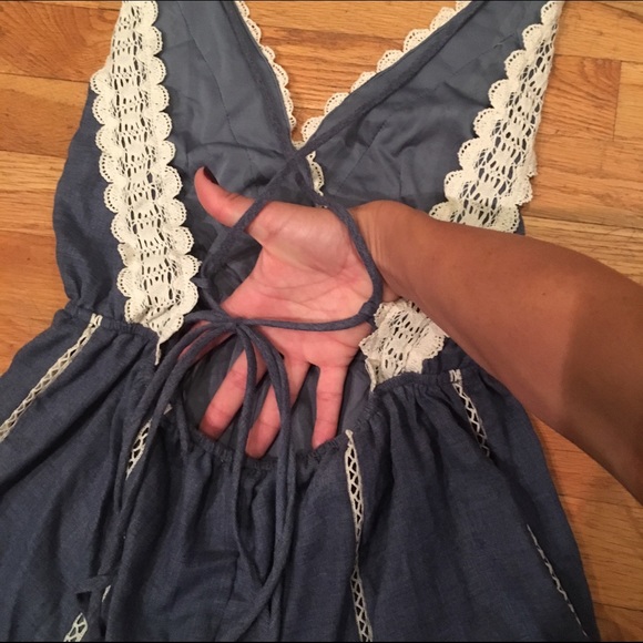 Open back romper 💙 - Picture 4 of 4