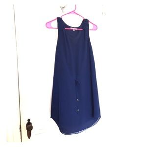 Navy blue mini dress, size small