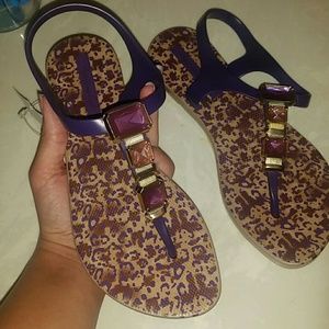 Cheetah sandals