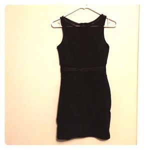 Black bandage dress