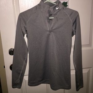 Nike pro-combat dri fit pull over. Fitted.