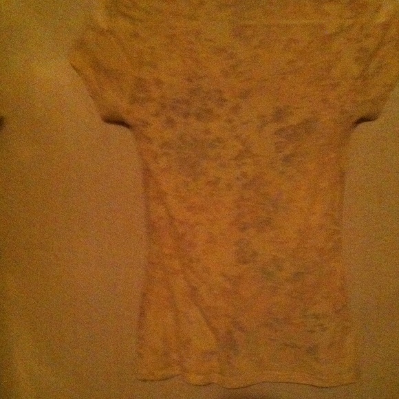 Cute💖 short sleeve burn out tee - Picture 2 of 2