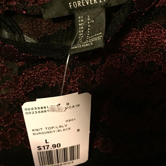 FOREVER 21 Sheer Blouse - Picture 2 of 3