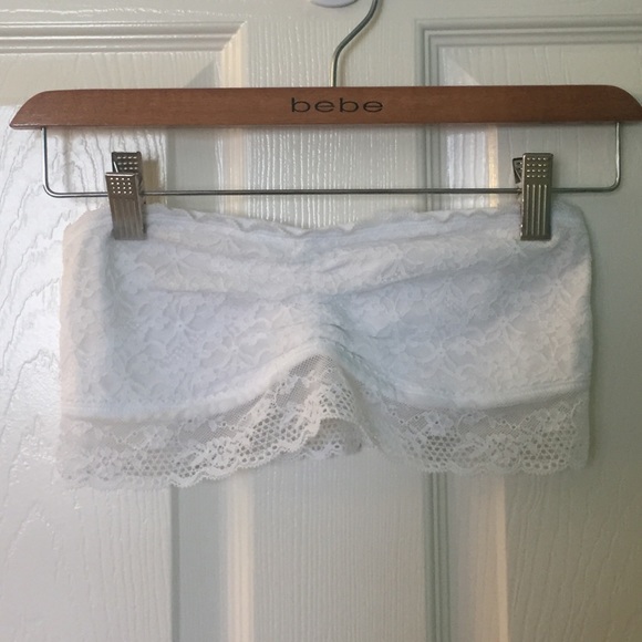White lace bandeau
