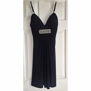 Little Black Dress w/Diamond Embellishment