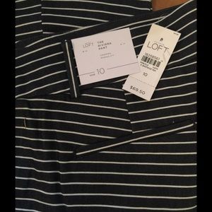 Loft Navy/Denim capri