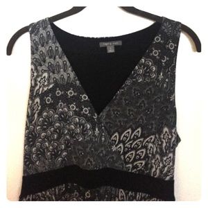 Black and grey dress