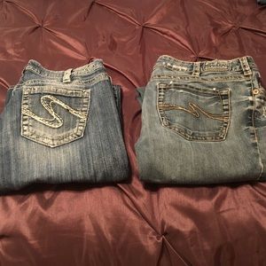 2 pairs Silver Jeans for the price of one