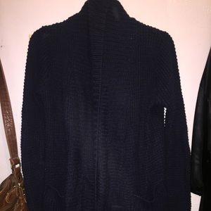 NAVY SOFT CARDIGAN