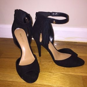 Black Ankle Strap Heels
