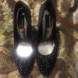 White House black market embellished pump heels