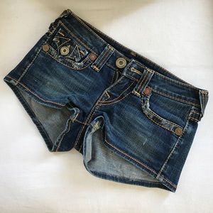 True Religion Jean Shorts